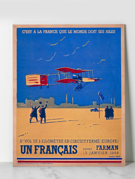 Affiche vintage Algérie France collection Dzeco Art