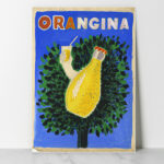 Affiche Orangina Summer Drink | Bernard Villemot 1958
