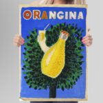 Affiche Orangina Summer Drink | Bernard Villemot 1958 – Image 2