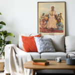 Affiche vintage Algérie Boussaada collection Dzeco Art