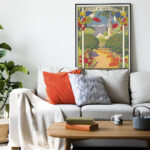 Affiche vintage Algérie Boufarik collection Dzeco Art