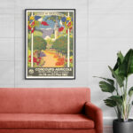 Affiche vintage Algérie Boufarik collection Dzeco Art