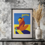 Affiche vintage Perrier – Bernard Villemot 1981 – Image 5