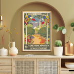 Affiche vintage Algérie Boufarik collection Dzeco Art