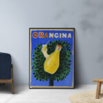 Affiche Orangina Summer Drink | Bernard Villemot 1958 – Image 7