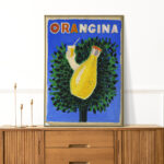 Affiche Orangina Summer Drink | Bernard Villemot 1958 – Image 8
