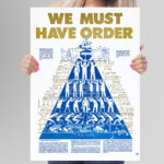 Affiche We Must Have Order | Heidi Brandt – War Resisters League – Image 2