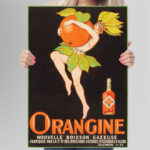 Affiche vintage Algérie Orangine collection Dzeco Art