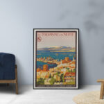 Affiche vintage PLM Le Tourisme en Syrie | Julien Lacaze 1925 – Image 7