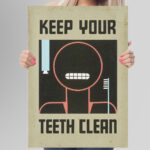 Keep Your Teeth Clean - WPA années 1930 – Image 5