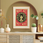 Affiche Make Art Not War | Shepard Fairey Obey Giant – Image 5