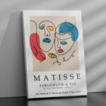 Affiche Henri Matisse - Berggruen & cie 1953 10 – Image 2