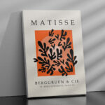Affiche Henri Matisse - Berggruen & cie 1953 12 – Image 2