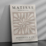 Affiche Henri Matisse - Berggruen & cie 1953 01 – Image 2