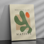 Affiche Henri Matisse - Berggruen & cie 1953 02 – Image 2