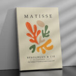 Affiche Henri Matisse - Berggruen & cie 1953 03 – Image 2