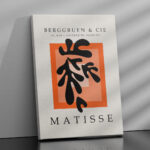 Affiche Henri Matisse - Berggruen & cie 1953 06 – Image 2