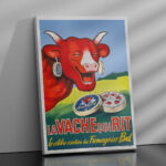 Affiche vintage La Vache qui Rit – Fromageries Bel – Image 2