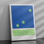 Affiche Edward Avedisian 1965 – Poster vintage minimaliste – Image 2