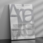 Affiche typographique Arial – Création 1982 – Image 2