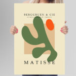 Affiche Henri Matisse - Berggruen & cie 1953 02 – Image 3