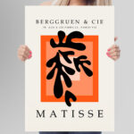 Affiche Henri Matisse - Berggruen & cie 1953 06 – Image 3