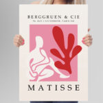 Affiche Henri Matisse - Berggruen & cie 1953 11 – Image 3