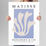 Affiche Henri Matisse - Berggruen & cie 1953 14 – Image 3