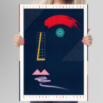 Affiche vintage Different Strokes for Different Folks ADAC (1984) – Image 3