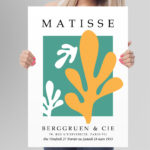 Affiche Henri Matisse - Berggruen & cie 1953 16 – Image 3