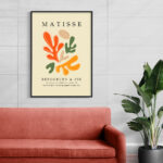 Affiche Henri Matisse - Berggruen & cie 1953 03 – Image 5