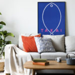 Affiche vintage Takai – Poindexter Gallery 1965 – Image 4