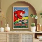 Affiche vintage La Vache qui Rit – Fromageries Bel – Image 5