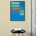 Affiche vintage Utopia Ltd (1969) – Dietmar R. Winkler – Image 6