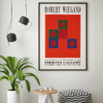 Affiche Vintage Robert Wiegand – Phoenix Gallery 1966 – Image 9