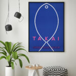 Affiche vintage Takai – Poindexter Gallery 1965 – Image 9