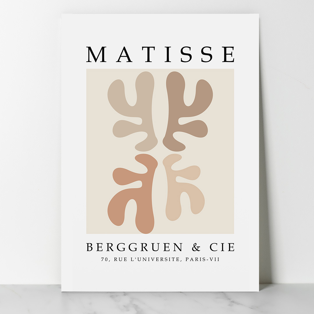 Main Affiche Henrie Matisse Algérie
