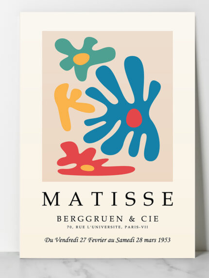 Affiche Henrie Matisse Algérie