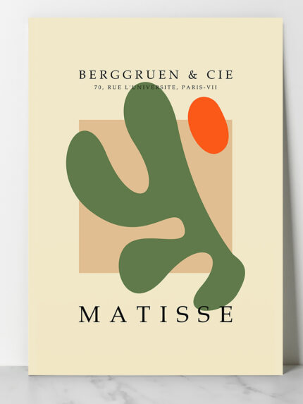 Affiche Henrie Matisse Algérie