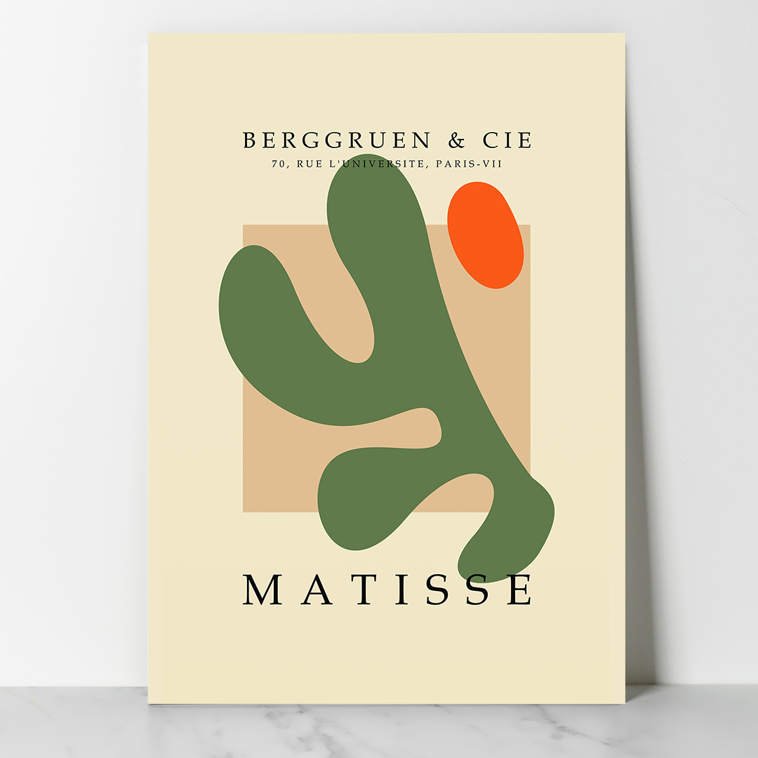 Main Affiche Henrie Matisse Algérie