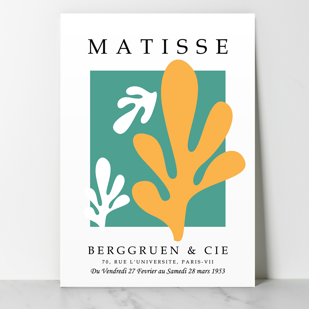 Main Affiche Henrie Matisse Algérie