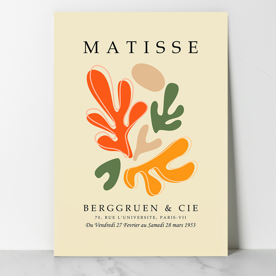 Main Affiche Henrie Matisse Algérie