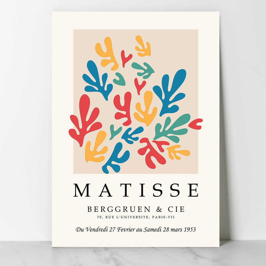 Main Affiche Henrie Matisse Algérie