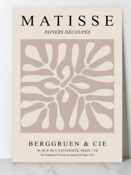 Affiche Henrie Matisse Algérie