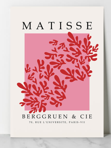 Affiche Henrie Matisse Algérie