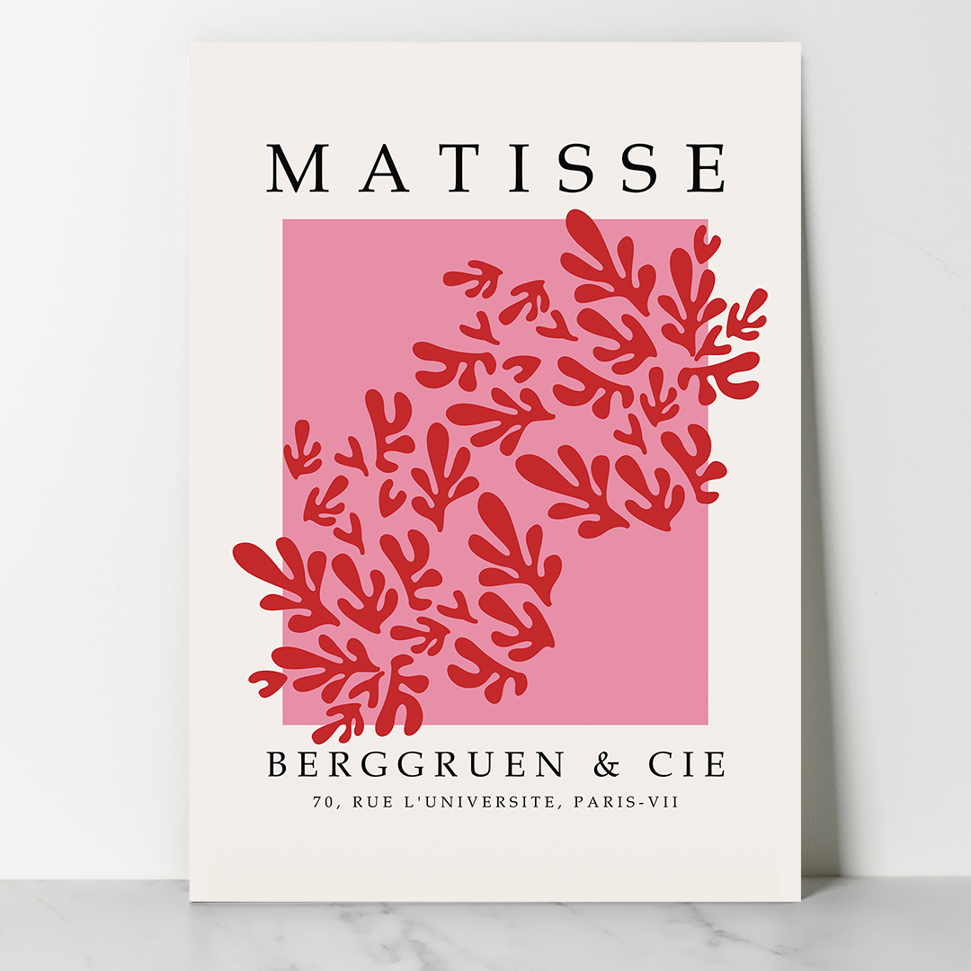 Main Affiche Henrie Matisse Algérie