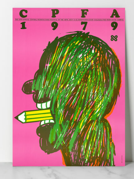 Affiche Vintage CPFA- The 13th Annual Central Pennsylvania Festival of the Art - 1979