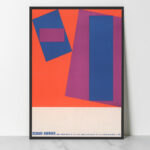 Affiche Vintage Richard Baringer Bartha Schaefer Gakkery 1963