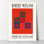 Affiche Robert Wiegand- Phoenix Gallery - 1966