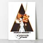 Affiche Orange Mécanique - Stanley kubrick's